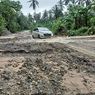 Banjir Lumpur dan Bebatuan Tutup Jalan Lintas Seram, Lalu Lintas Terganggu