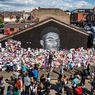 Usai Dirusak Grafiti Rasial, Mural Marcus Rashford Dibanjiri “Pesan Cinta” Penggemar
