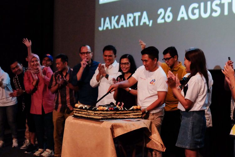 Santika Indonesia Hotels and Resorts merayakan hari jadi ke-42 dengan nonton bersama member MyValue di CGV Grand Indonesia, Jakarta Pusat, Sabtu (26/8/2023).