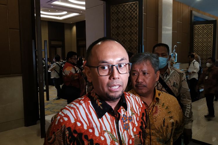 Kepala PPATK Ivan Yustiavandana di Hotel Sultan, Jakarta, Kamis (19/1/2023).
