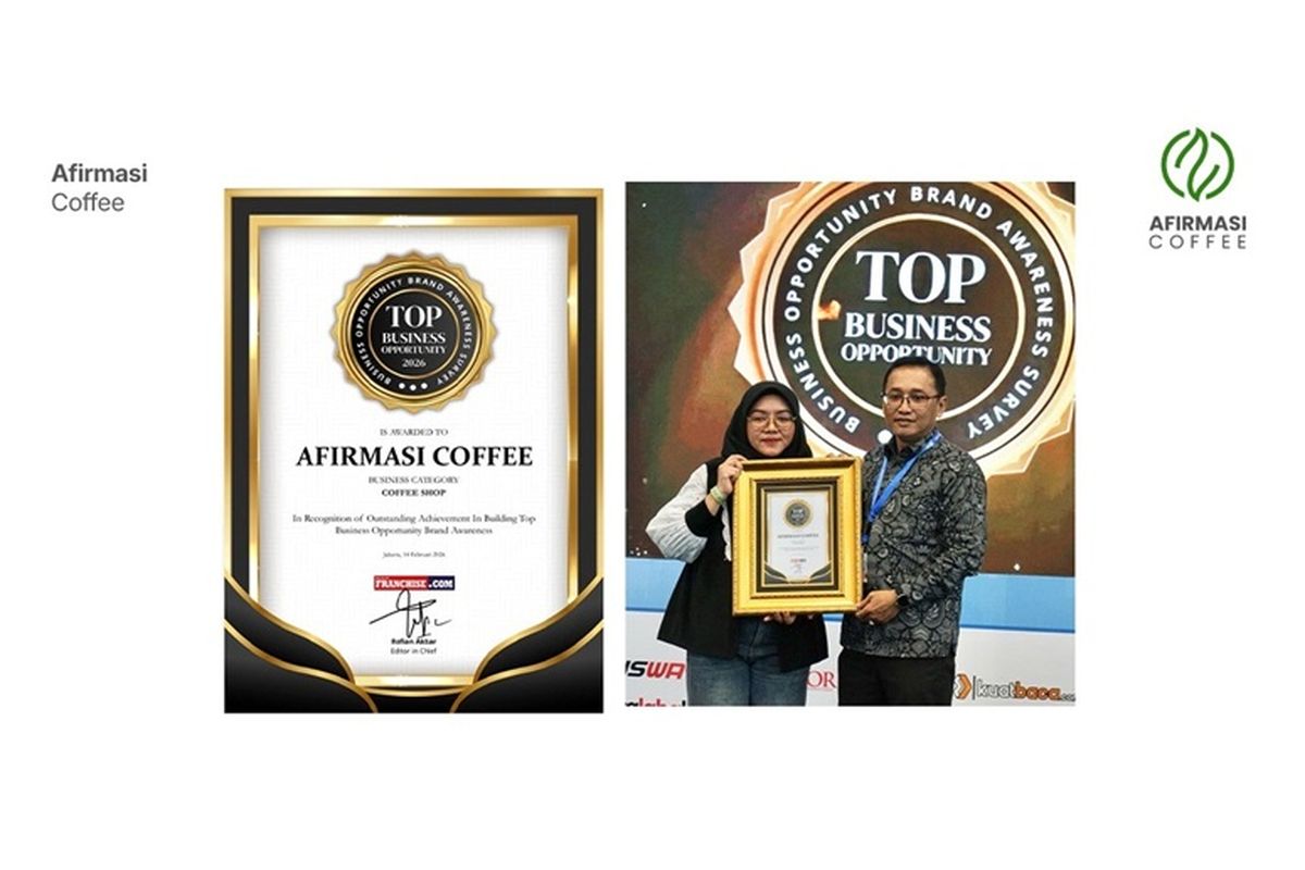 Afirmasi Coffee Raih Top Business Opportunity 2026 di IFBC 2026