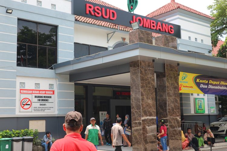 Penampakan RSUD Jombang tampak dari depan