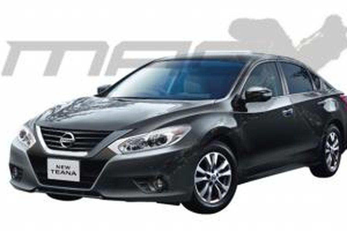 Foto Nissan New Teana muncul di Jepang.