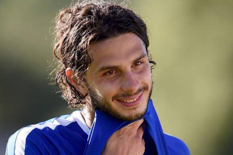 Pemain belakang Inter Milan, Andrea Ranocchia.