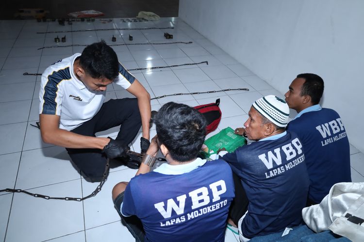 Atasi Overcapacity, 31 Napi Lapas Mojokerto Dipindah ke 2 Lapas di Madiun