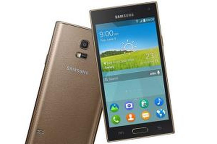 Ilustrasi smartphone Tizen Samsung Z