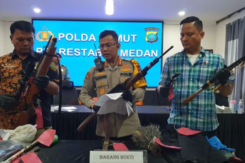 Serang Sopir dengan Batu dan Senapan, Ketua dan Sekjen Ormas di Medan Ditangkap