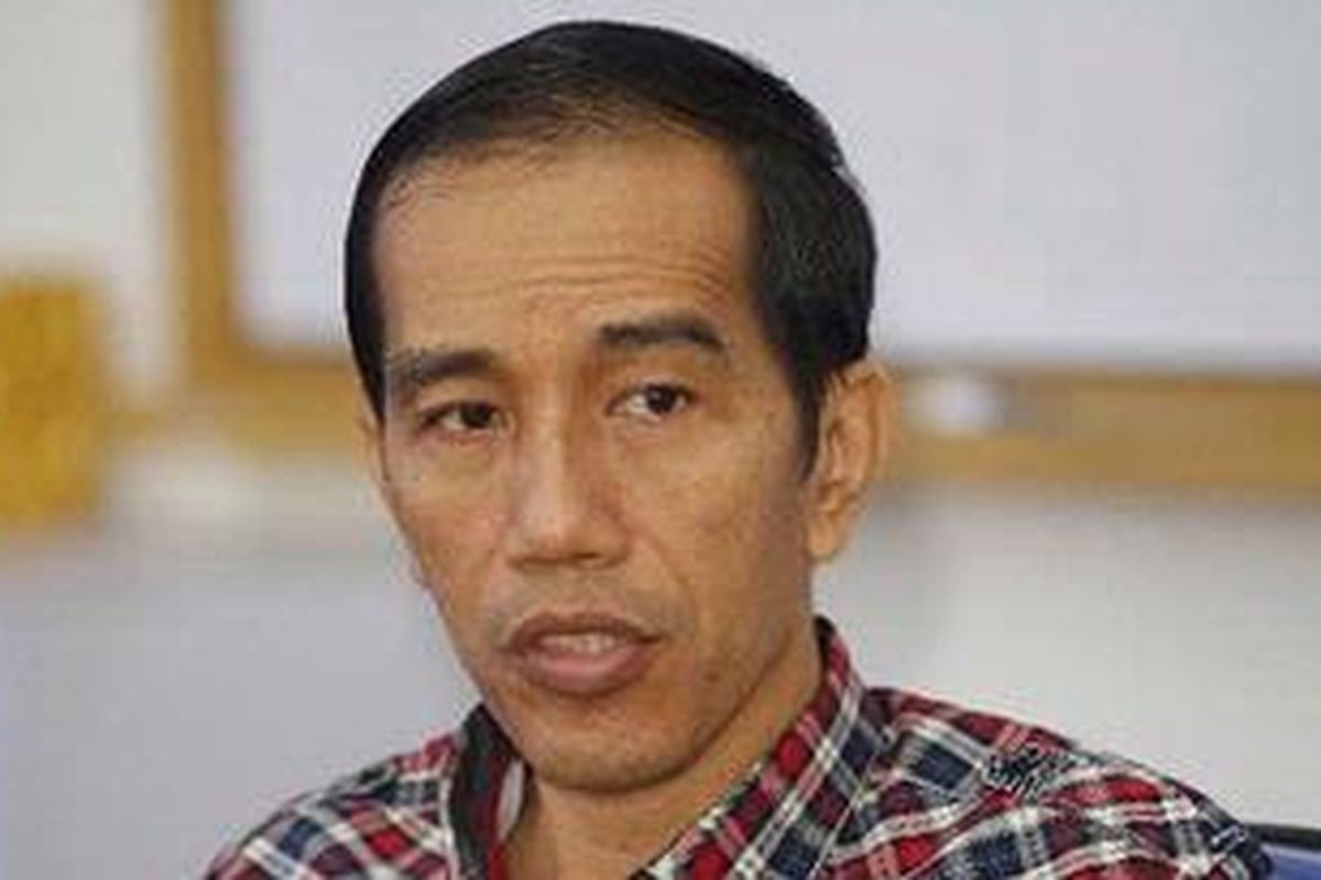 Calon gubernur DKI Jakarta, Joko Widodo.