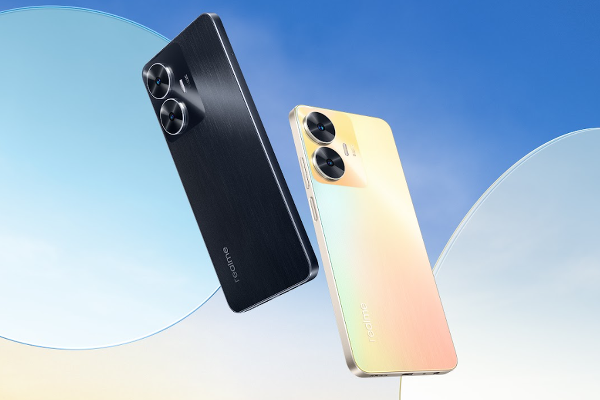 Ilustrasi Realme C55 NFC.