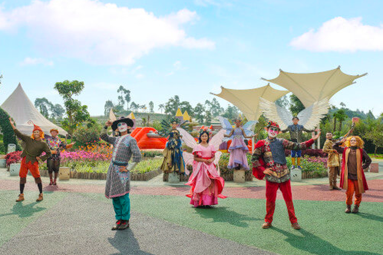 Fairy Garden, salah satu tempat wisata di Lembang, Bandung yang cocok untuk anak saat libur sekolah
