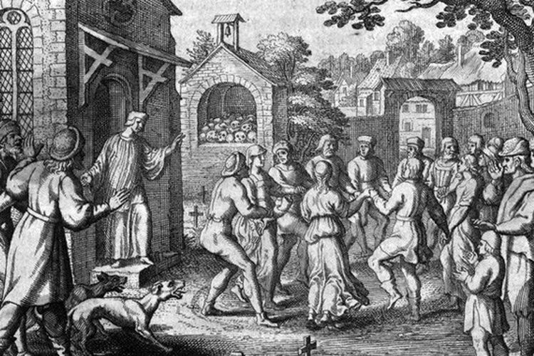 Dancing Plague atau Wabah Menari di Perancis 1518.