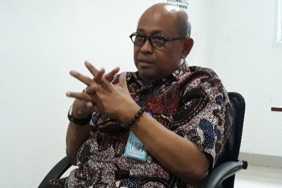 Ketua IDI Tangsel Imbar Umar Ghazali di Kantor Dinas Kesehatan Tangsel, Jalan Cendikia, Serpong, Tangsel, Kamis (16/1/2020).
