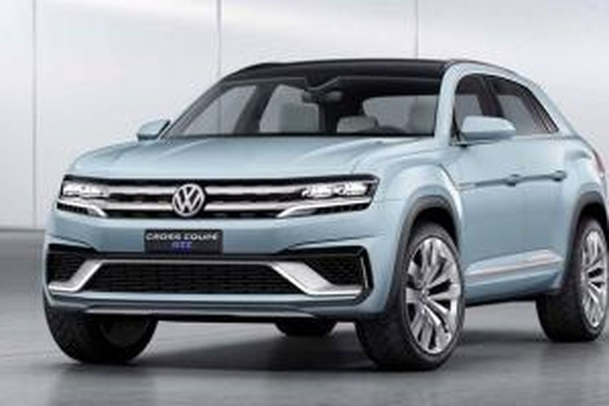 VW Cross Coupe GTE Concept akan mejeng di Detroit Auto Show 2015.