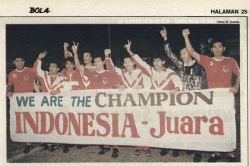 Nostalgia Final Sepak Bola SEA Games 1991 Saat Indonesia Raih Emas 