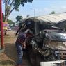 Tabrakan Beruntun Elf dan 2 Truk di Jember, 1 Orang Luka Parah, 7 Terluka