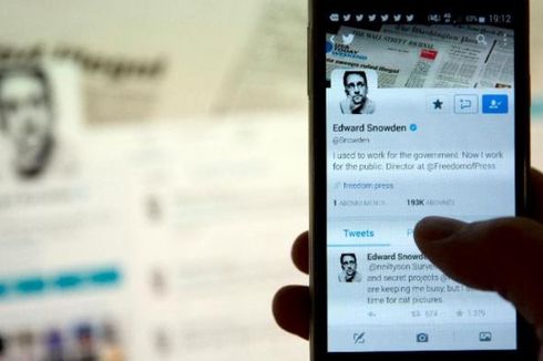 Buat Akun Twitter, Edward Snowden Sindir NSA