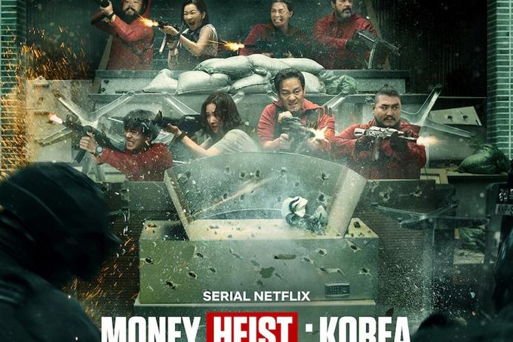 Money Heist: Korea - Joint Economic Area Part 2 Dirilis, Kekacauan di Gedung Percetakan Uang