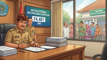 24.401 Warga Denpasar Dicoret Kemensos dari BPJS PBI, Wali Kota Aktifkan Kembali