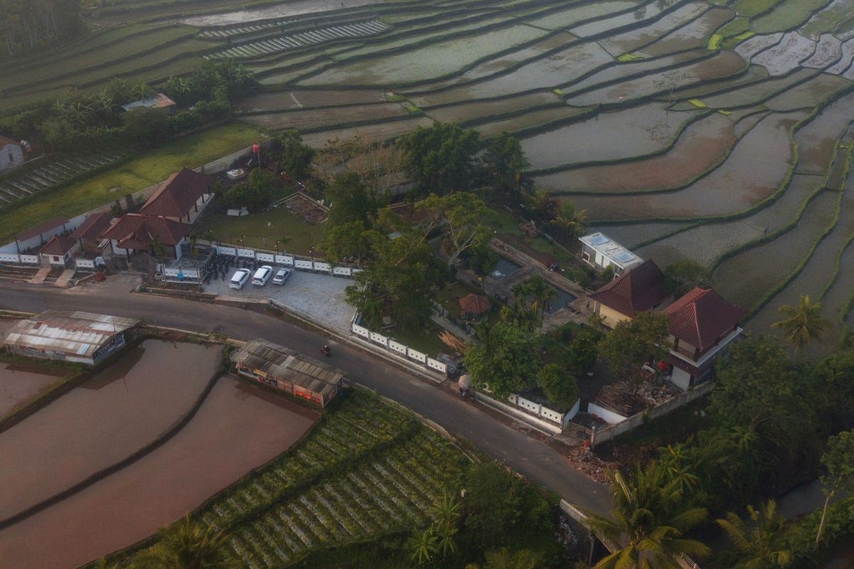 Ilustrasi lahan sawah
