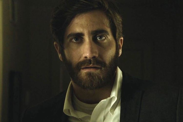 Aktor jake Gyllenhaal saat bermain dalam film Enemy (2013).