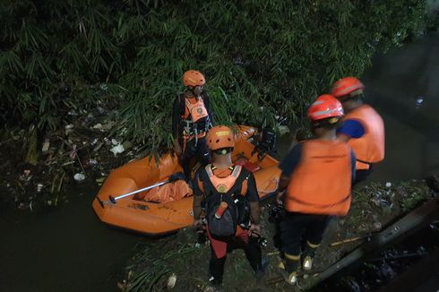 Bocah yang Hanyut di Kali Angke Tangerang Belum Ditemukan, Pencarian Masih Berlanjut