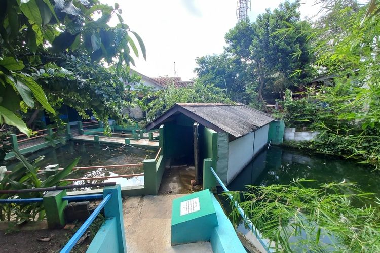 Penampakan lokasi Sumur ke-1 Mbah Raden Wujud Beji, Jalan Raya Kopo, Beji, Depok.