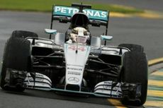 Lewis Hamilton yang Tercepat pada Latihan Kedua