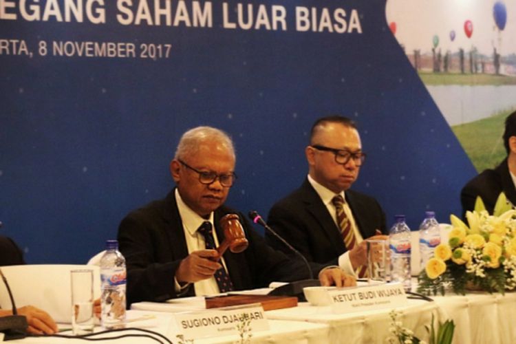 Rapat Umum Pemegang Saham Luar Biasa (RUPSLB) PT Lippo Cikarang Tbk (LPCK) Rabu (8/11/2017) lalu mengumumkan rencana penawaran umum terbatas (PUT) 1 dan perubahan pada jajaran direksi dan dewan komisaris LPCK.