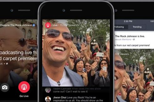 Facebook Punya “Live Streaming” ala Periscope