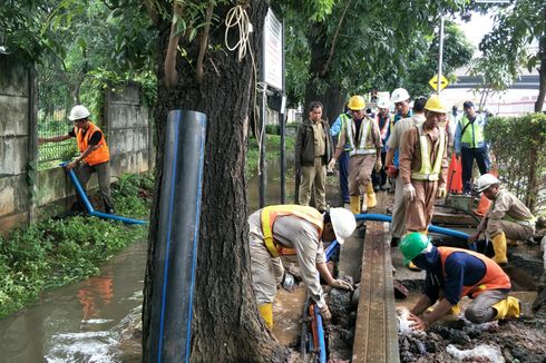 Pipa Terdampak Proyek LRT, Suplai Air di Sejumlah Wilayah DKI Akan Terganggu