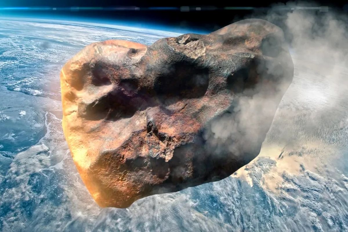 Asteroid pemusnah dinosaurus yang menghantam Bumi sekitar 66 juta tahun lalu itu sangat besar ? ??lebarnya sekitar 12 kilometer. Lalu, di mana sisa-sisanya? 