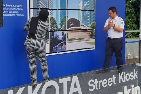 Wagub Riza Resmikan Pembangunan KKota Street Kiosk, Bakal Lokasi Dagangan Suvenir Khas Jakarta