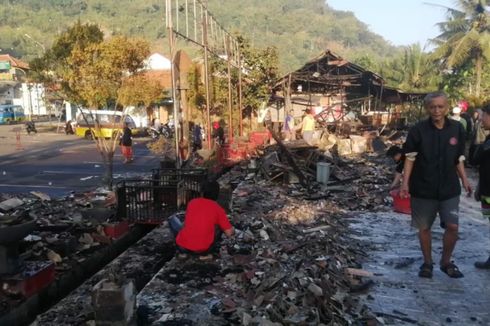 Kebakaran di Limbangan, Rumah Makan Tahu Sumedang Ludes Dilalap Api 