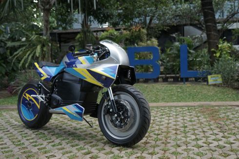 Universitas Budi Luhur Rilis Motor Listrik Neo Cafe Racer