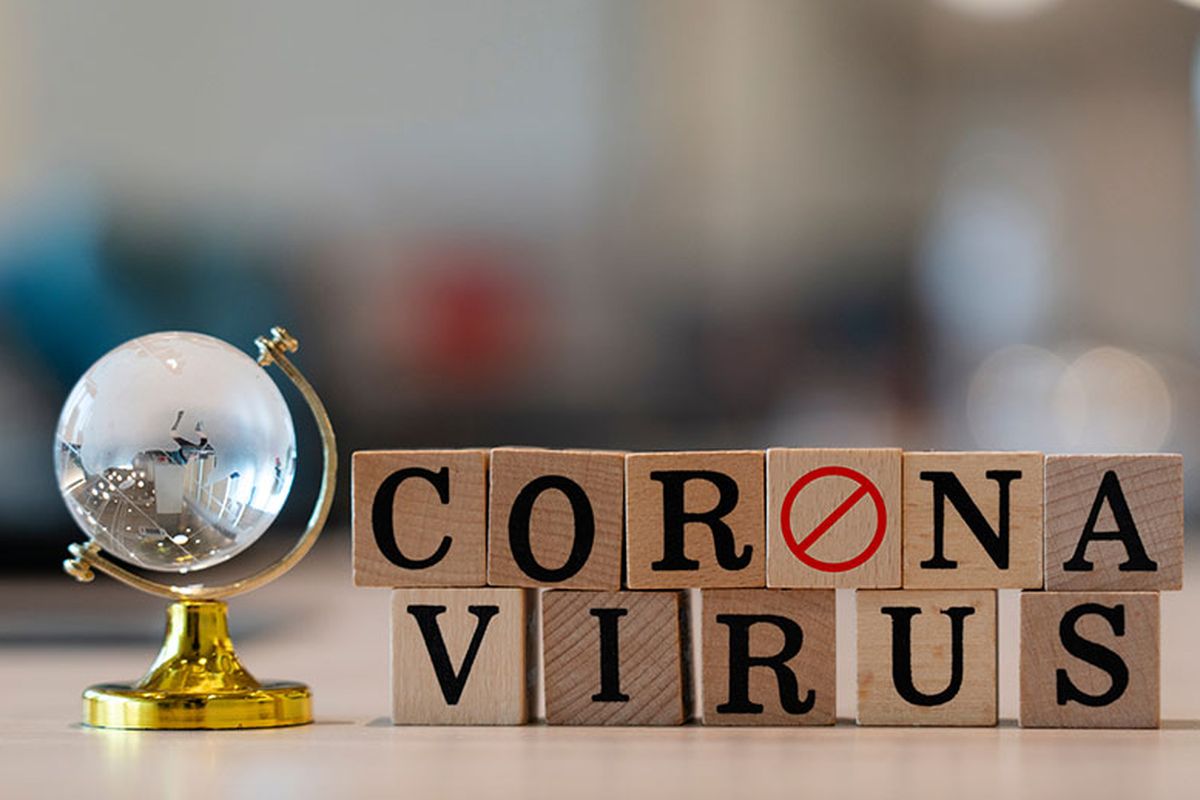 Ilustrasi virus corona, Covid-19