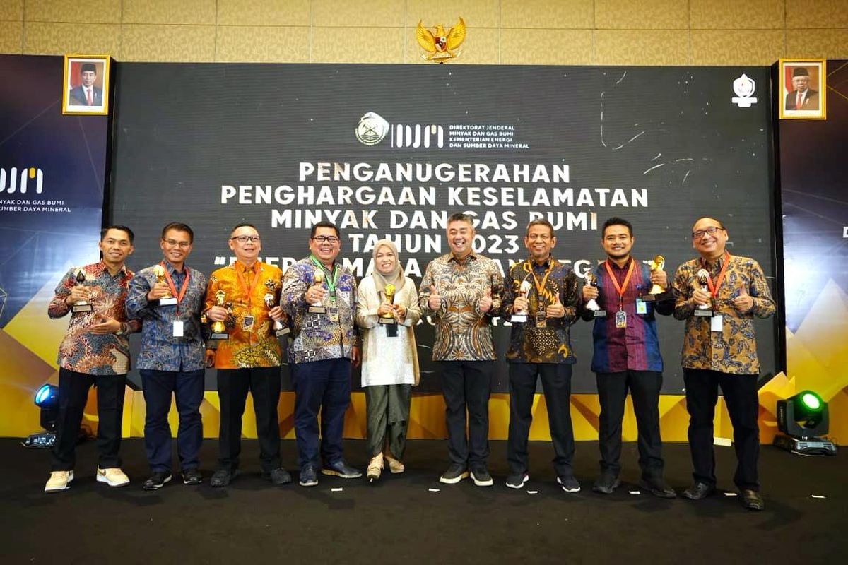 PGN meraih 14 penghargaan Keselamatan Migas 2023 yang digelar Kementerian Energi dan Sumber Daya Mineral (ESDM).