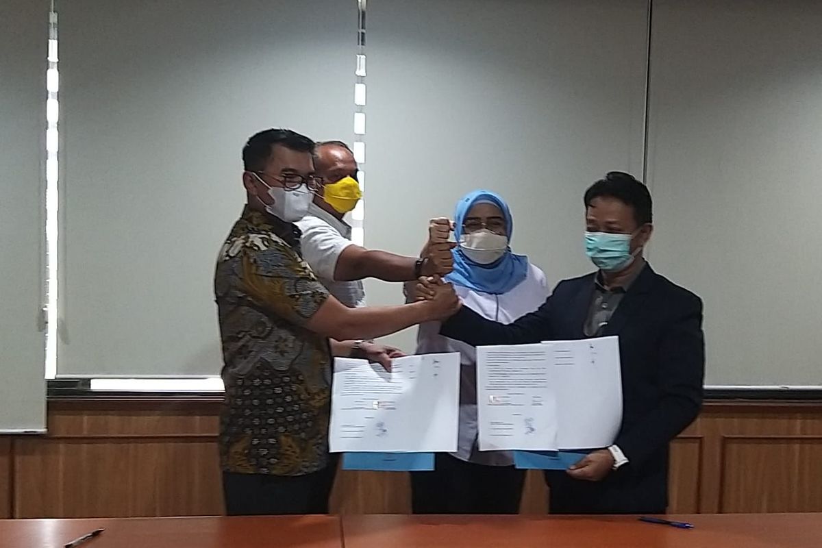 Kementerian Ketenagakerjaan berhasil memediasi antara Direksi PT Pertamina (Persero) dan Federasi Serikat Pekerja Pertamina Bersatu (FSPPB), di Kantor Kemenaker, Jakarta, Selasa (28/12/2021).