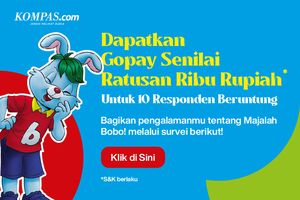 Bagikan pengalamanmu tentang Majalah Bobo!