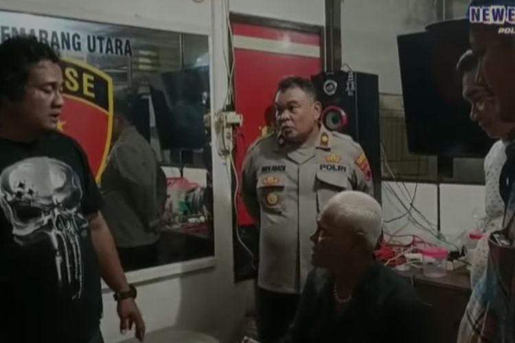 Saat pelaku penculikan bocah 8 tahun di Kota Semua dibawa ke Mapolsek Semarang Utara