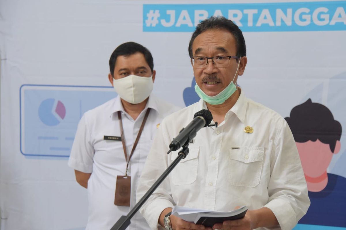Juru bicara Gugus Tugas Percepatan Penanggulangan COVID-19 Jawa Barat Daud Ahmad.
