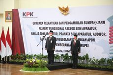 KPK Lantik 43 Pegawai untuk Jabatan Fungsional Baru