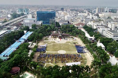 Aktivis Sebut Lapangan Merdeka Medan Belum Bebas dari Asap Rokok