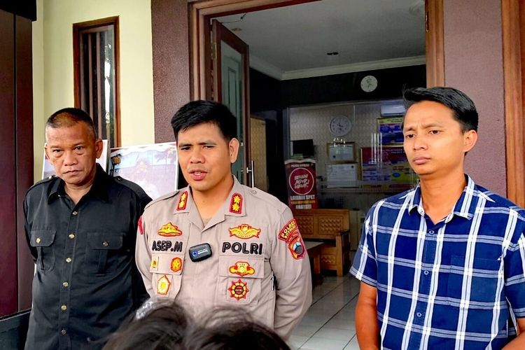 Kapolres Boyolali AKBP Asep Mauludin memberikan keterangan pers di Mapolres Boyolali, Jawa Tengah, Rabu (23/11/2022).