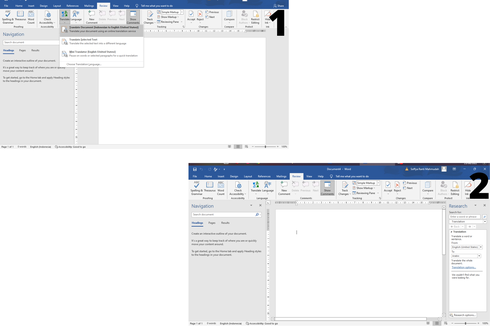 Cara Translate Dokumen di Word Secara Otomatis Tanpa Menggunakan Google Translate 