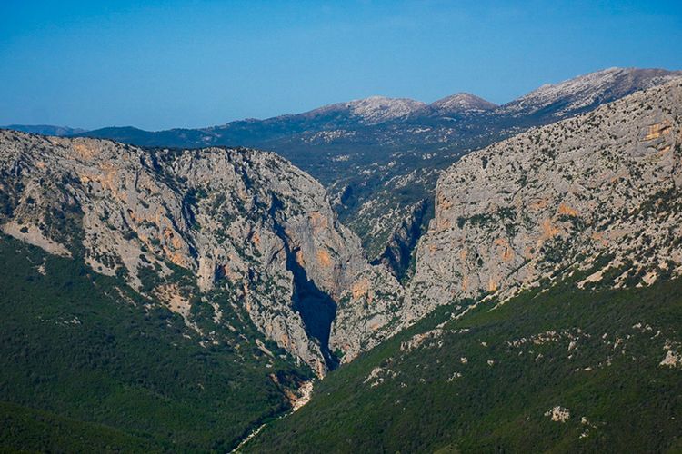 Ngarai Gola su Gorropu di Negara Italia.