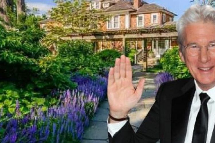 Richard Gere melego rumah mewahnya di North Haven dengan harga penawaran 65 juta dollar AS