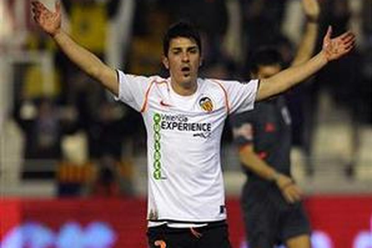 David Villa kini diincar Barcelona.