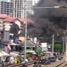 Sebuah Bangunan Terbakar di Bendungan Hilir, 15 Mobil Damkar Dikerahkan