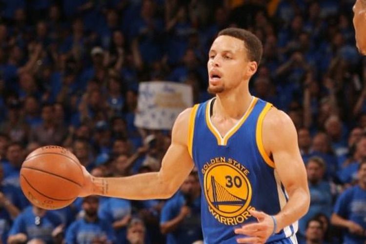 Pemain Golden State Warriors, Stephen Curry. (Foto: NBA)
