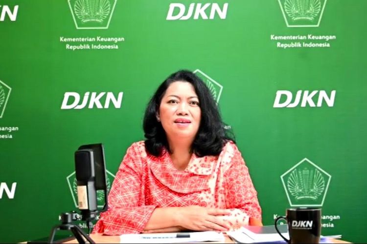 Direktur Pengelolaan Kekayaan Negara dan Sistem Informasi DJKN Kemenkeu, Purnama T Sianturi dalam Bincang DJKN secara virtual, Jumat (18/3/2022). 
